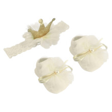 babysocken haarreif neugeborenes geschenk set kleidung verziert party