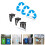 1Set Handige PVC Afvalcontainer Stickers Multi Kleur Voor Klassement 3