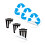 1Set Handige PVC Afvalcontainer Stickers Multi Kleur Voor Klassement 2