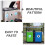 1Set Handige PVC Afvalcontainer Stickers Multi Kleur Voor Klassement 6