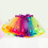 Elastische Taille Regenbogen Tutu Mit Schleife Tüll Rock 5