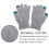 1 Paar Herz Winterhandschuhe Verdickte Touchscreen 6