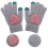 1 Paar Herz Winterhandschuhe Verdickte Touchscreen 5