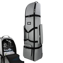 Golf Bag Travel Case Heavy Duty Wheeled Aviation Luggage Case Waterproof Airline Approved Golf Gear Storage