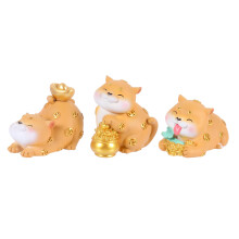 3Stk Wackelkopf Autopuppe Tierpuppe Ornament