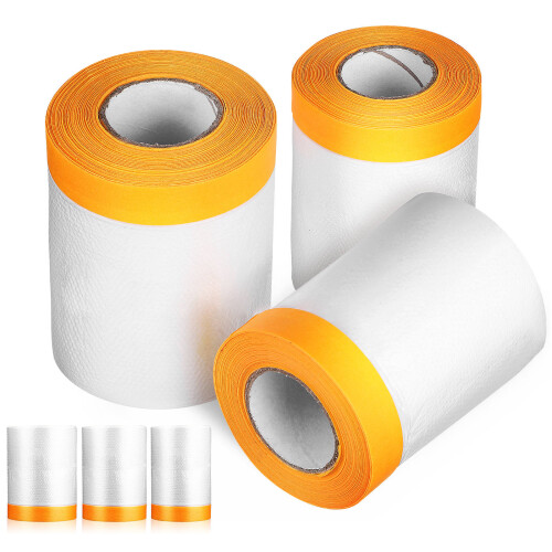 6 Rollen Transparente Schutzfolie Pe Folie