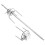 1 Set Drehspieß Für Hähnchen, Truthahn, 8