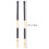 1Pair Portable Black Wooden Drumstick with Rubber Handle for Drummers 2