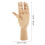 3Pcs Wooden Hand Model Beige Jointed Puppet for Sketching Decor 4