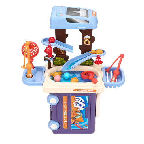 Living And Home 3-in-1 Fishing Bus Playset 2
