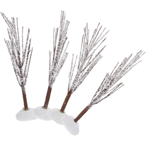 20 Draht Baum Figuren Mit Kunstschnee Für Desktop 2