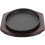 1 Set Gusseisen Steakplatte Mit Holztablett 5