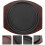 1 Set Gusseisen Steakplatte Mit Holztablett 2