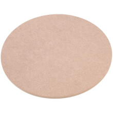 3-tlg. Keramik-Set, runde Platten, , für Lehmskulpturen