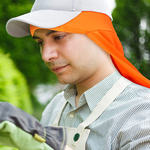 Reflektierende Mütze Polyester Mit - Und Nackenschutz 2