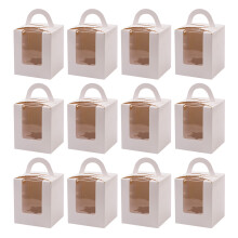 24Stk Cupcake Boxen Mit Einsätzen Und Für Kuchen Verpackung