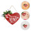 Valentine Herzförmiges Hängeschild Wohnaccessoire 4
