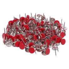 200 flache stecknadeln mit rundkopf 17x11 mm für pinnwände