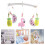 Assorted Color Felt Crib Mobile Baby Bedroom Accessory Wind Chime 4