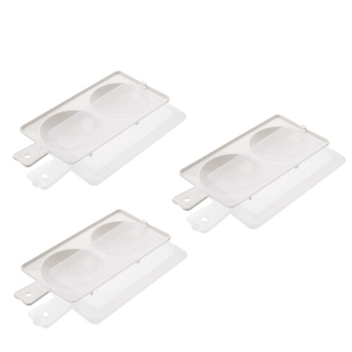 3 Sets Mikrowellen Ei Ei Pochierer DIY 1