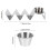 1 Set W-Förmiger Taco Halter Mit Gewürzschale 3