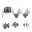 1 Set W-Förmiger Taco Halter Mit Gewürzschale 4