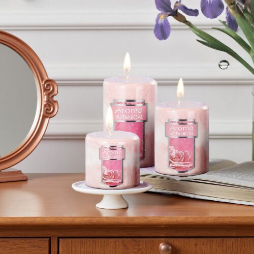 Living And Home 3Pcs Scented Candle Set