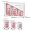 Living And Home 3Pcs Scented Candle Set 5