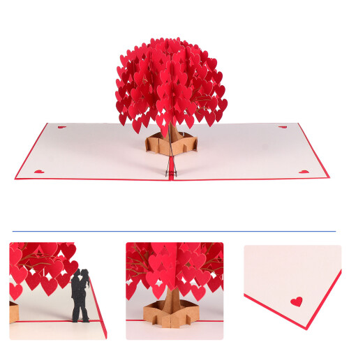 1St Valentinstag Gruß Romantische 3D 2