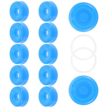 12St Wasserflaschen Ersatzdeckel Anti-Spritz Verschlusskappen