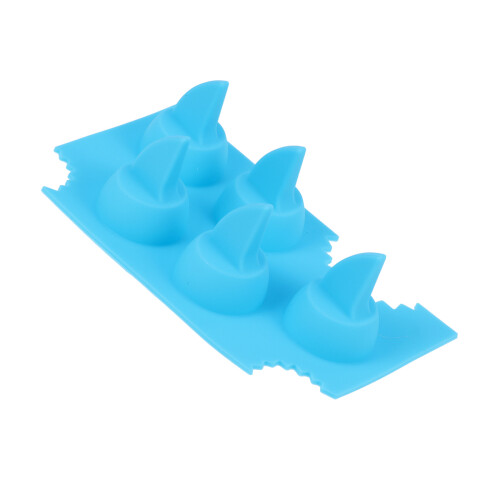 Silikon Hai- Eiswürfelform Kreative Küchenaccessoires