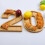 2Stk Zahl 20 Charcutierbrett Für Gemüse 5