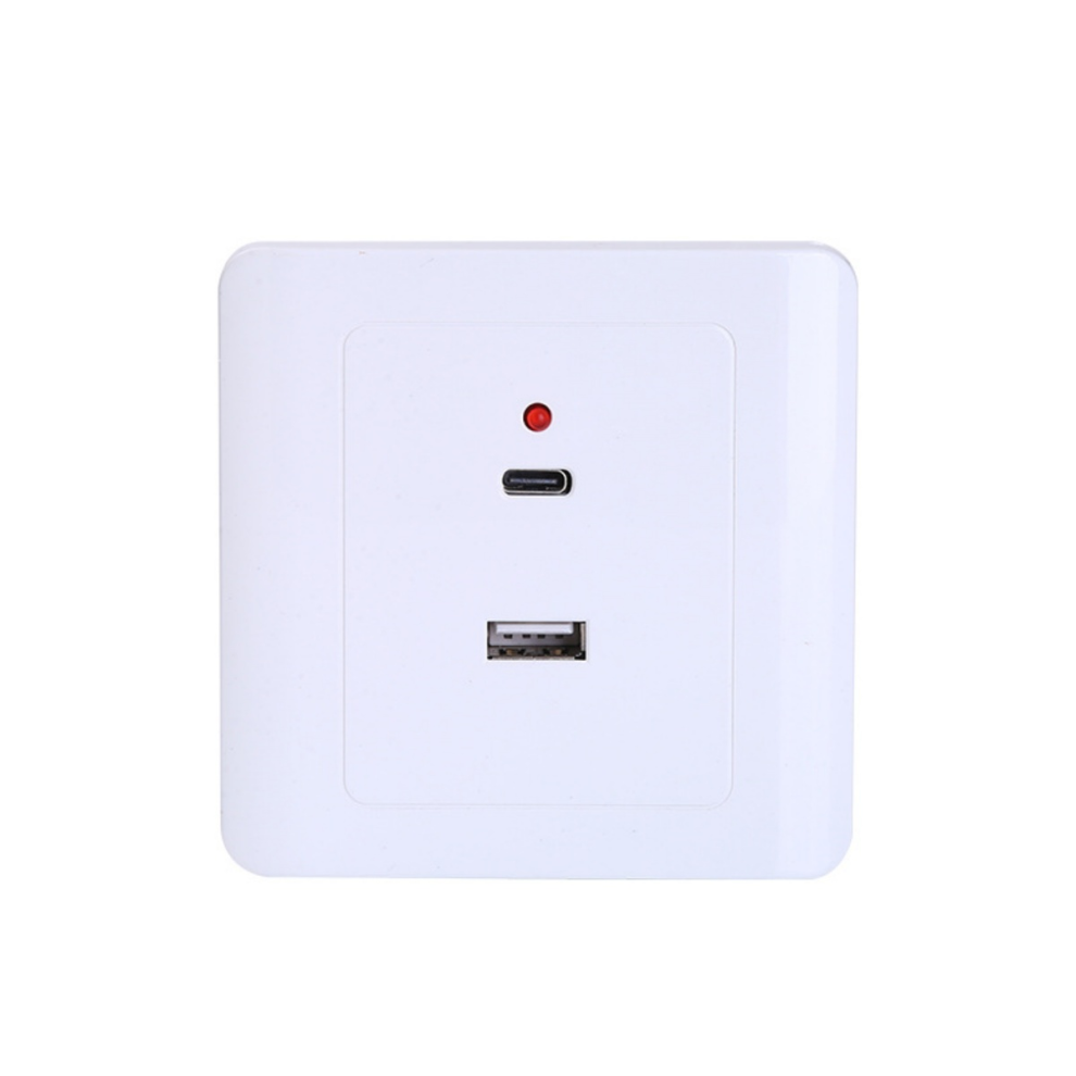 Usb Wall Outlets Typec Usb Wall Charger Outlet 18W 220V Usb Outlets Receptacle 9022594236345