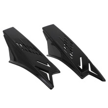 2St Fietshelm Hoorns Decoratie Modern Zwart ABS Materiaal