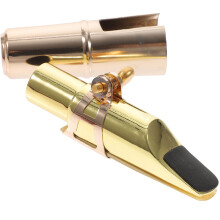 satz altsaxophon-mundstück mit kappe, schnalle und rohrblatt-set