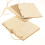 4 /2 Sets Hochzeitsversprechen Notizbuch Kraftpapier Für Journal 6