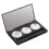 Make-up-Palette mit 3- Lidschatten, nachfüllbar, Kunststoff 9