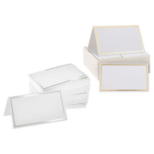 200 -platzkarten namenskarten gefaltete hochzeitstische
