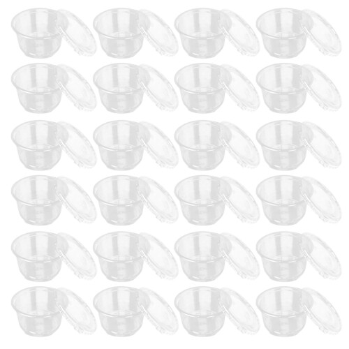 50 dessertbecher mit deckeln aus für , suppe,