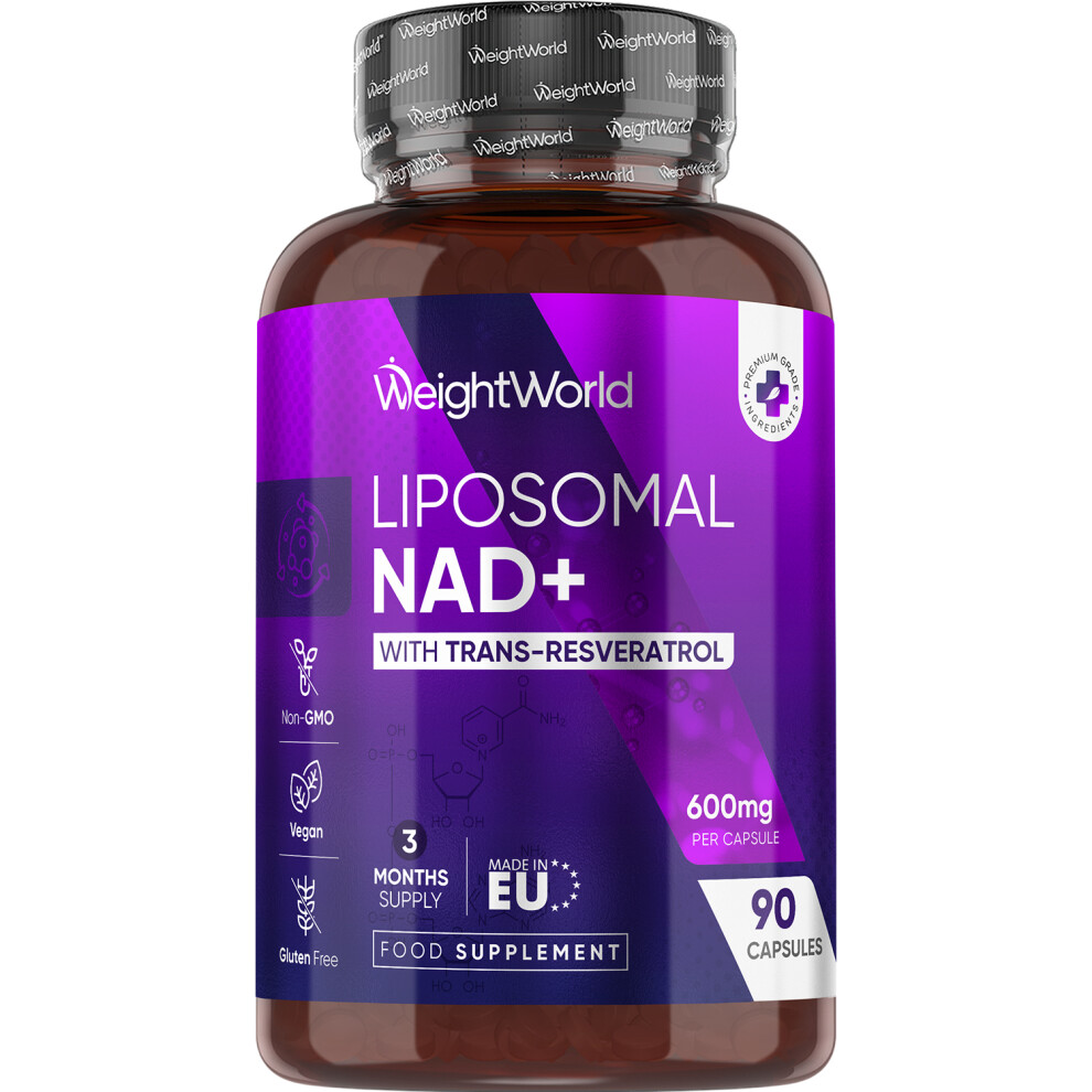Weightworld Liposomal Nad+ Supplement 90 Capsules