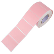 Kleurrijke zelfklevende thermische transfersetiketten roze