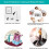 LED Digital Alarm Clock Bedside Snooze Temperature 3