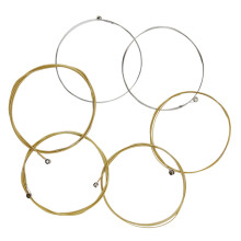 1Ensemble Cordes Guitare Acoustique En Laiton Coloré Pour Remplacement