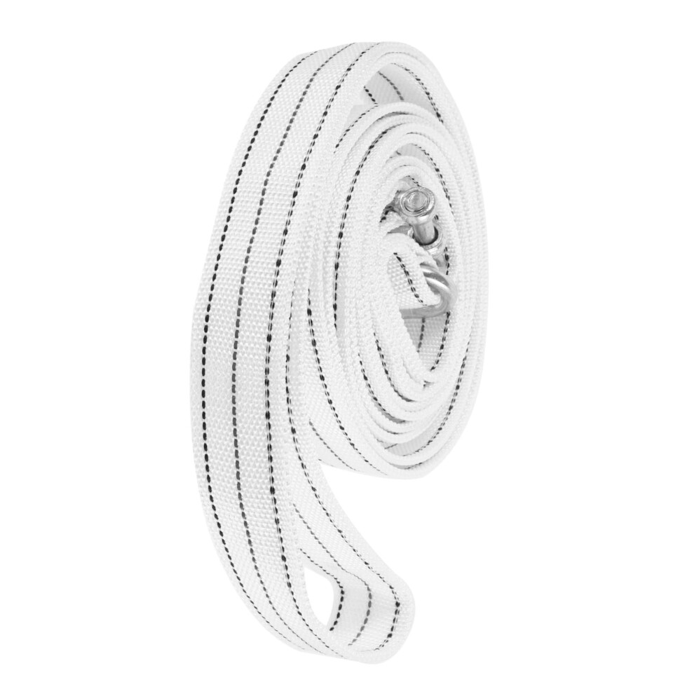 Car Tow Strap Reinforced Emergency Traction Rope With Hooks For Vehicles Boats Tractors Flexible Easy To Store 9393856260263