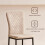 (Beige(Suede), 4 pcs) 4/6 Dining Chairs High Back Velvet/PU Office 2