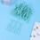 30 stuks plastic bobbinklemmen accessoires groen 7