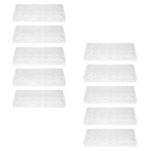 40St Transparente Wachtelei-Verpackungsschachteln, Verdickte Box