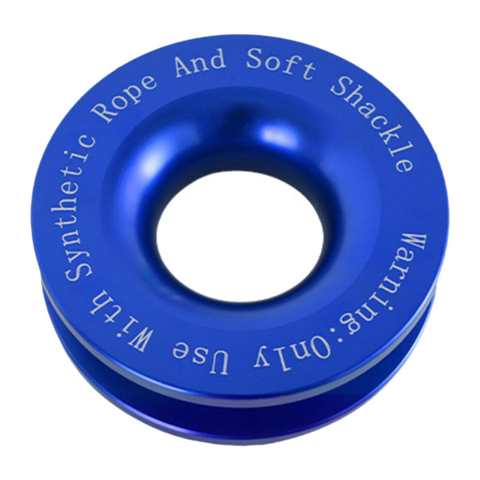 Towing Recovery Snatch Block Portable For Winch Recovery And Off-Road Vehicle Use Blue 9016109344762