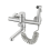 Mitigeur de kitchen robinet wall mit Dusche, mit Pistole, vier de kitchen, robinet und acier inoxydable 1