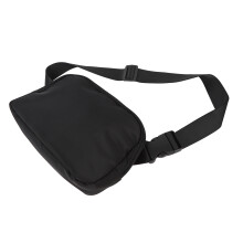 Unisex Nylon Waterproof Belt Bag Multifunctional Waist Pack for Outdoor Sports Black